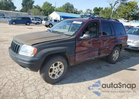 2000 Jeep Grand Cherokee Limited из США, поврежденный, VIN 1J4GW58N6YC160026
